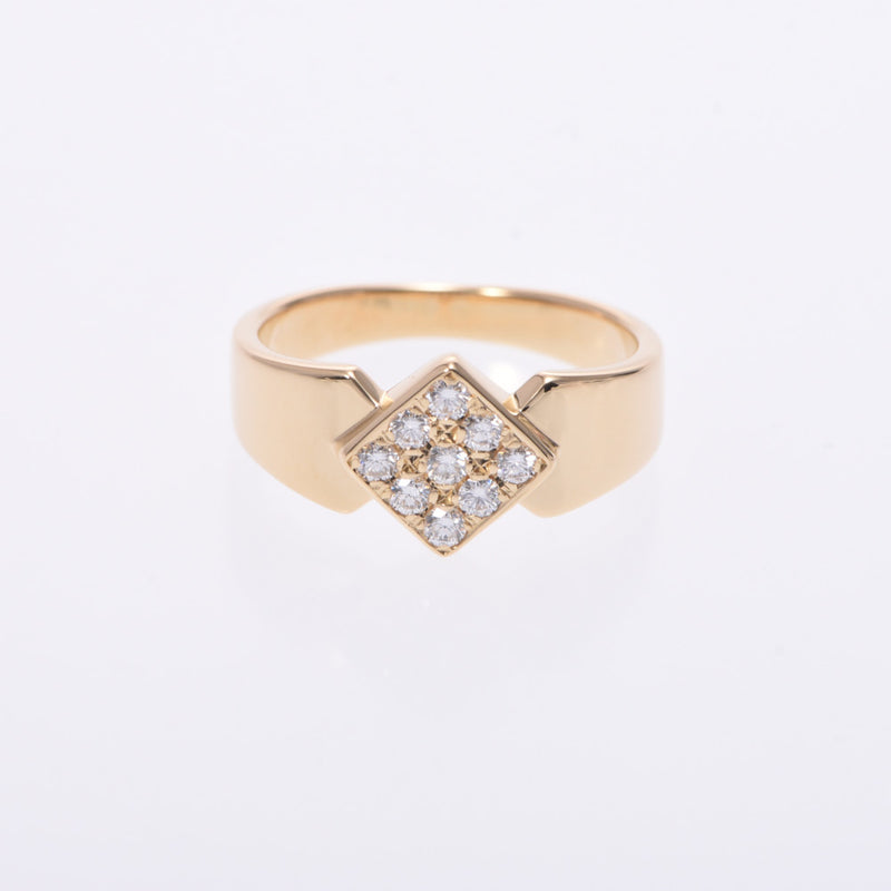 [Summer Selection 50,000 or less] Christian Dior Christian Dior Dialing No. 7 Ladies K18YG Ring / Ring A Rank Used Silgrin