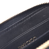 Jimmy Choo Jimmy Choo Star Study Card Case Black Unisex Calf Coin Case A-Rank Used Sinkjo