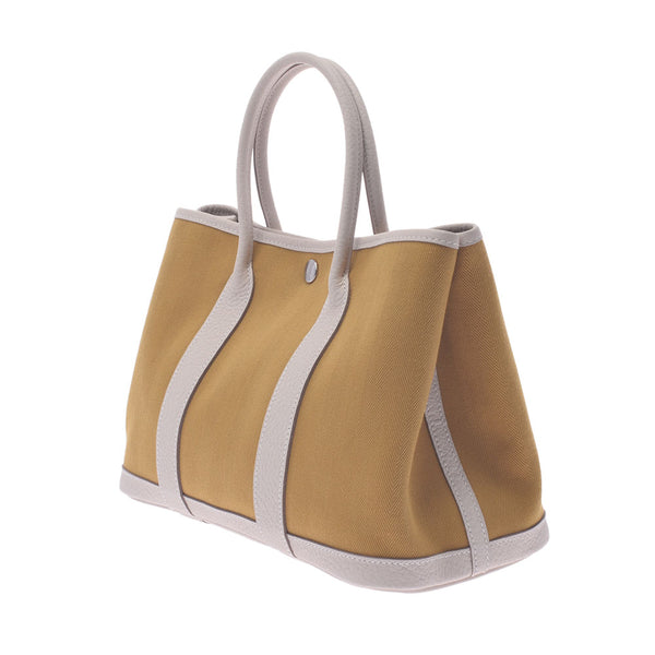 Hermes garden party TPM Cary / Claire Leather Tote Bag