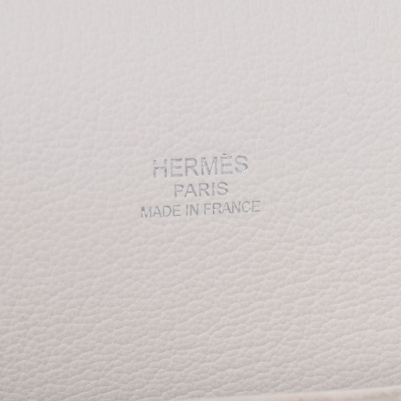 HERMES エルメス ジプシエール 28 白 シルバー金具 □N刻印(2010年頃) レディース トリヨンクレマンス ショルダーバッグ Bランク 中古 銀蔵