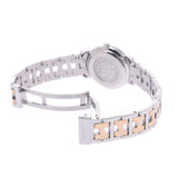 Hermes Hermes Clipper CL4.220 Women's SS / GP Watch Quartz White Full Tech A-Rank Used Sinkjo