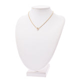 Cartier Cartier Perld Diaman Women's K18YG / Diamond Necklace A-ranked Silgrin