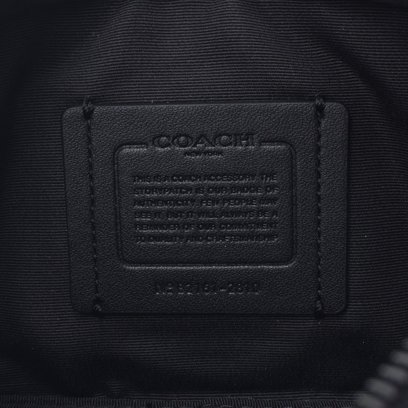 COACH Coach Mini Outlet Black Silver Bracket 2810 Unisex Curf Shoulder Bag Unused Silgrin