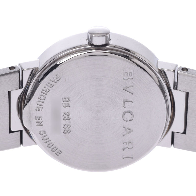 BVLGARI Bvlgari Bvlgari Bvlgari Bvlgari 23 BB23SS ladies SS watch Quartz Black Dial A Rank used silver stock