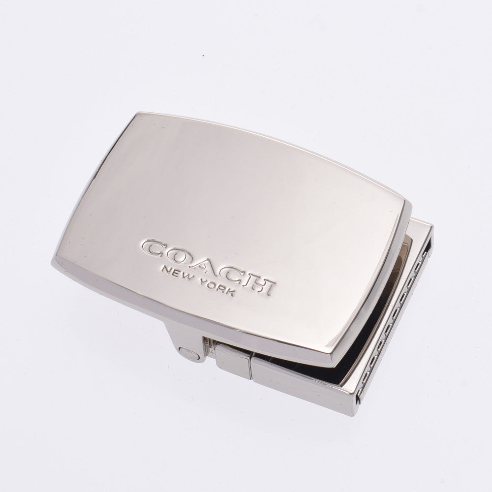 コーチギフトBOX付 リバーシブル アウトレット 茶/黒 シルバー金具