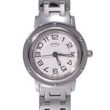 Hermes Hermes Clipper CP1.210 Women's SS Watch Quartz Silver Shaver A-Rank Used Sink