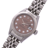 ROLEX Rolex Day Just 10P Diamond 79174G Women's WS / SS Watch Automatic Pink Shamm AB Rank Used Sinkjo