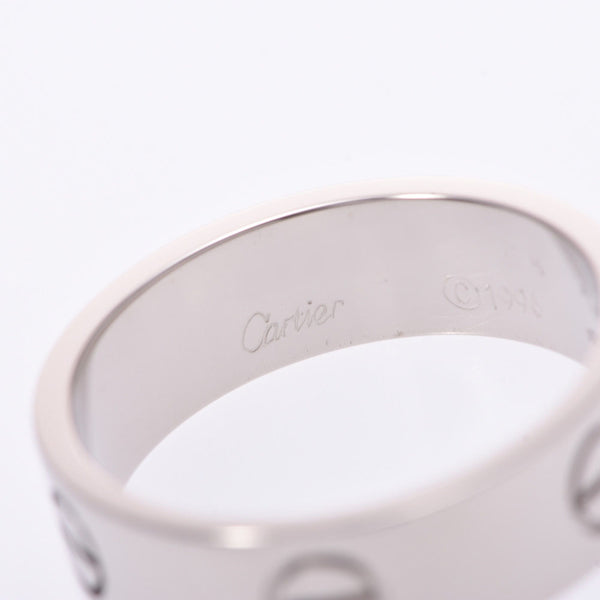 Cartier Cartier Lovel Bling # 58 Unisex K18WG Ring / Ring A-Rank Used Silgrin