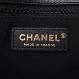Chanel Chanel Matrasse链肩白色/黑金支架女装卷曲单肩包A-Rank使用Silgrin