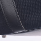 Hermes Hermes Picon Tgm黑色银色支架□H-ingraved（2004年左右）男女皆宜的毛线灰/皮革手提包B排名使用水池