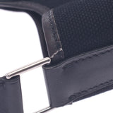 Hermes Hermes Picon Tgm黑色银色支架□H-ingraved（2004年左右）男女皆宜的毛线灰/皮革手提包B排名使用水池