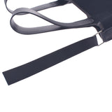 Hermes Hermes Picon Tgm黑色银色支架□H-ingraved（2004年左右）男女皆宜的毛线灰/皮革手提包B排名使用水池