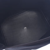 Hermes Hermes Picon Tgm黑色银色支架□H-ingraved（2004年左右）男女皆宜的毛线灰/皮革手提包B排名使用水池