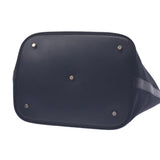 Hermes Hermes Picon Tgm黑色银色支架□H-ingraved（2004年左右）男女皆宜的毛线灰/皮革手提包B排名使用水池