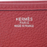 Hermes Hermes Evelin GM Red Silver Bracket□I刻（2005年左右）UniSEX Triyo钢密肩肩包B排名使用水池