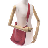 Hermes Hermes Evelin GM Red Silver Bracket□I刻（2005年左右）UniSEX Triyo钢密肩肩包B排名使用水池