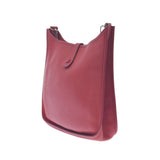 Hermes Hermes Evelin GM Red Silver Bracket□I刻（2005年左右）UniSEX Triyo钢密肩肩包B排名使用水池