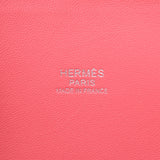 Hermes Hermes Bolid 27 2way Bag Rose Azare Sizare Silver Tracket T雕刻（2015年左右）女式沃珀森手提包新的Sanko