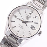 Tag Heuer Tag Heuer Carrera Caliber 5 WAR211B.BA0782 Men's SS Watch Automatic Wound White Figure A Rank Used Silgrin