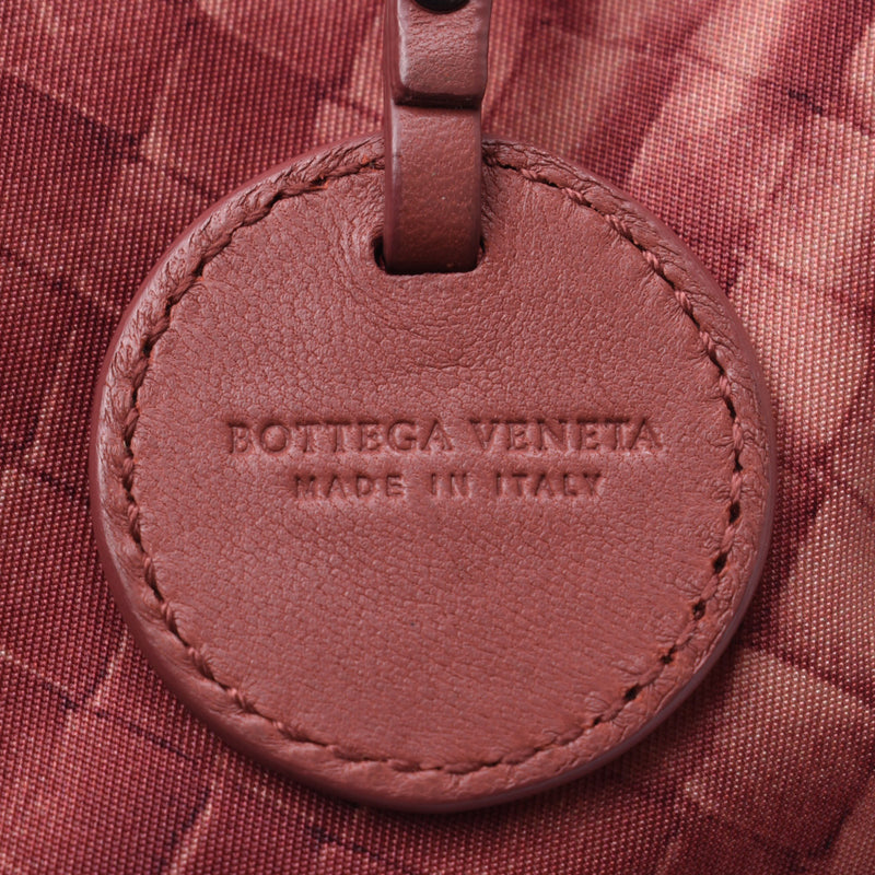 BOTTEGAVENETA ボッテガヴェネタ バタフライ ピンク ユニセックス ナイロン/レザー トートバッグ ABランク 中古 銀蔵