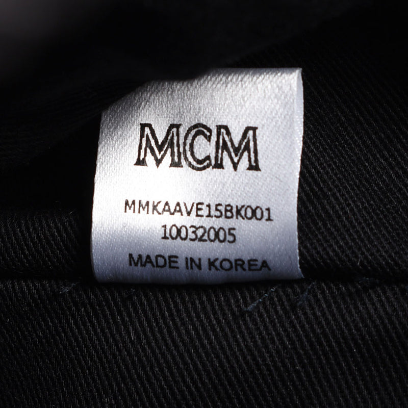 MCM MCM背包迷你侧铆钉黑色男女皆宜皮革披肩日包A排名用水池