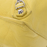 Balenciaga Valenciaga The Paper Mini 2way Bag Yellow 357333 Women's Curf Handbag B Rank Used Silgrin