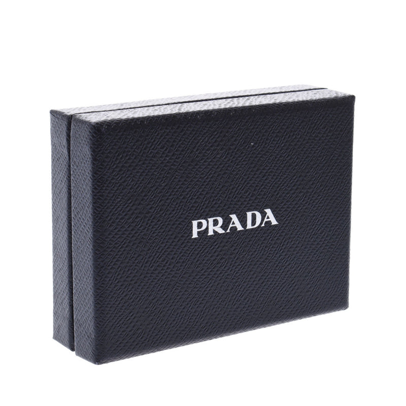 PRADA Prada Pass Case Stillers Papaya 1M0208 Women's Safiano Card Case AB Rank Used Sinkjo