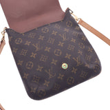 Louis Vuitton Louis Vuitton Monogram Muzet Salsa Brown M51258 Unisex Monogram Canvas Shoulder Bag B Rank Used Silgrin