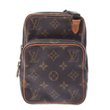 LOUIS VUITTON ルイヴィトン モノグラム ミニアマゾン ブラウン M45238 ユニセックス モノグラムキャンバス ショルダーバッグ Bランク 中古 銀蔵