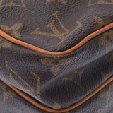 LOUIS VUITTON ルイヴィトン モノグラム ミニアマゾン ブラウン M45238 ユニセックス モノグラムキャンバス ショルダーバッグ Bランク 中古 銀蔵
