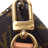 LOUIS VUITTON ルイヴィトン モノグラム ポシェット アクセソワール ブラウン M51980 レディース モノグラムキャンバス アクセサリーポーチ Bランク 中古 銀蔵