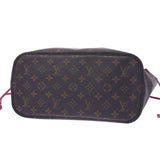 Louis Vuitton Louis Vuitton Monogram从不全MM Rose Andian M40940男女皆宜音乐帆布手提包袋AB排名使用Silgrin