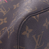 Louis Vuitton Louis Vuitton Monogram从不全MM Rose Andian M40940男女皆宜音乐帆布手提包袋AB排名使用Silgrin