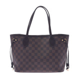 LOUIS VUITTON ルイヴィトン ダミエ ネヴァーフルPM ブラウン N41359 レディース ダミエキャンバス ハンドバッグ ABランク 中古 銀蔵