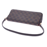 LOUIS VUITTTON路易威登达米耶雷特布朗N51299女士达米耶帆布皮革手提包A级二手银藏