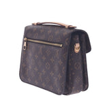 LOUIS VUITTON ルイヴィトン モノグラム  ポシェットメティスMM 2WAYバッグ ブラウン M44875 レディース モノグラムキャンバス ハンドバッグ 新同 中古 銀蔵