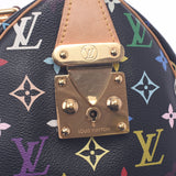 LOUIS VUITTON ルイヴィトン マルチカラー スピーディ30 ノワール M92642 レディース モノグラムマルチカラー ハンドバッグ ABランク 中古 銀蔵