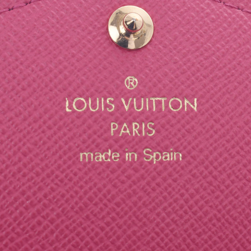 Louis Vuitton Louis Vuitton Monogram Portfoy Usara LV Stories Brown M63318 Women's Monogram Canvas Long Wallet A-Rank Used Silgrin