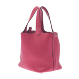 Hermes Hermes Picon Lock PM Rose Extreme Silver Bracket A Engraving (around 2017) Ladies Triyo Clemance Handbags AB Rank Used Sinkjo