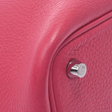 Hermes Hermes Picon Lock PM Rose Extreme Silver Bracket A Engraving (around 2017) Ladies Triyo Clemance Handbags AB Rank Used Sinkjo