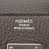 HERMMES爱马仕巴金30乙烷银金属零件O刻印（2011年左右）女士三丽英克里曼斯手提包AB等级二手银藏