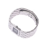 CHANEL Chanel matelasse Lady's SS watch quartz lindera board A rank used silver storehouse