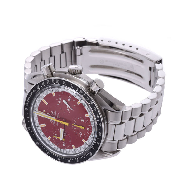 Omega Omega Speed ​​Master Schumacher 3510.61 Men SS Watch Automatic Wound Red Definite A-Rank Used Silgrin