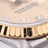 ROLEX Rolex Datejust 10P Diamond 69173G Ladies YG/SS Watch Automatic Winding Champagne Dial A Rank Used Ginzo