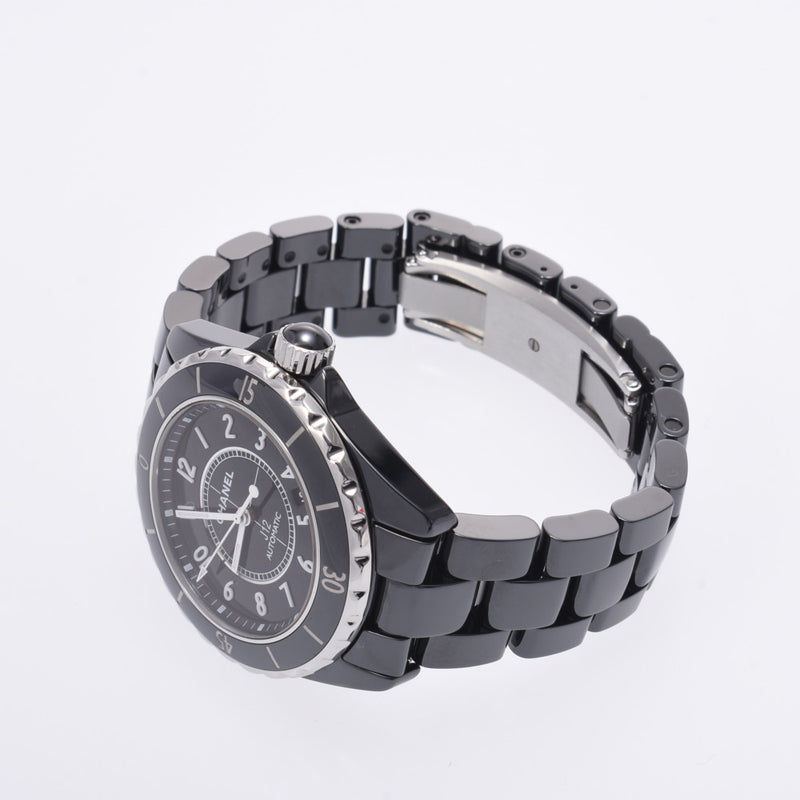 CHANEL Chanel, J12 38mm H0685 Menzkuro ceramic /SS wrist/black, black and white, A-rank, used silver storehouse