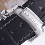【現金特価】PATEK PHILIPPE パテックフィリップ ノーチラス 新品ベルト 5726A-001 メンズ SS/革 腕時計 自動巻き 黒文字盤 Aランク 中古 銀蔵