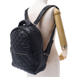 Chanel Chanel Matrass Coco Cocon Backpack Black Women's Nylon / Leather Rucks Day Pack A-Rank Used Silgrin