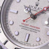 ROLEX Rolex Yacht Master Rolesium 169622 Women's PT / SS Watch Automatic Wound Silver Dealer A-Rank Used Silgrin