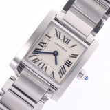 Cartier Cartier Tank Française SM Women's SS Watch Quartz Ivory Character A-Rank Used Silgrin