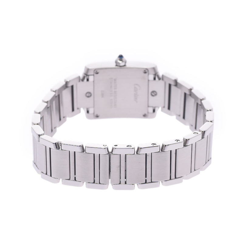 Cartier Cartier Tank Française SM Women's SS Watch Quartz Ivory Character A-Rank Used Silgrin